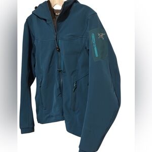 Arcteryx Gamma MX Hoody Women's XS Blue Iliad Soft Shell Jacket